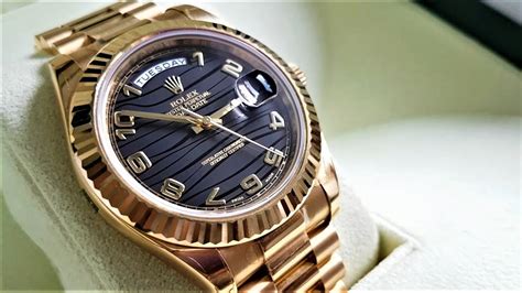 rolex presidential 41mm black dial|rolex president 41mm for sale.